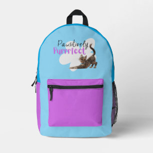 Pawsitiv Purfect Bedruckter Rucksack