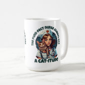 Pawsitiv Purfect Cat Nurse Kaffeetasse (VorderseiteRechts)