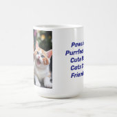 Pawsitiv Purfect Friendship Tasse Design. (Mittel)