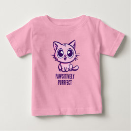 Pawsitiv Purfect, schöne Manga Kitten Baby T-shirt