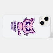 Pawsitiv Purfect, schöne Manga Kitten Case-Mate iPhone Hülle (Rückseite (Horizontal))