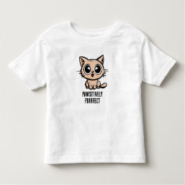 Pawsitiv Purfect, schöne Manga Kitten Kleinkind T-shirt