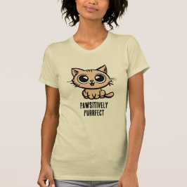 Pawsitiv Purfect, schöne Manga Kitten T-Shirt