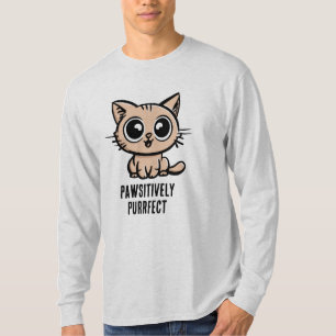 Pawsitiv Purfect, schöne Manga Kitten T-Shirt