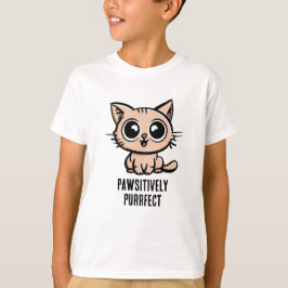Pawsitiv Purfect, schöne Manga Kitten T-Shirt