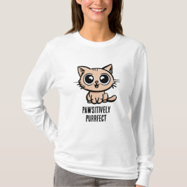 Pawsitiv Purfect, schöne Manga Kitten T-Shirt