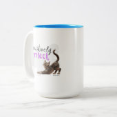 Pawsitiv Purfect Zweifarbige Tasse (Vorderseite Links)