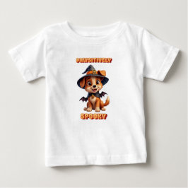 Pawsitiv Spooky Niedlich Halloween Baby T-shirt