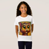 pawsitiv überrascht T-Shirt (Vorne ganz)