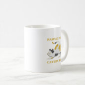 Pawsitive Cattitude Kaffeetasse (VorderseiteRechts)