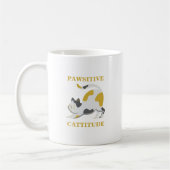 Pawsitive Cattitude Kaffeetasse (Links)