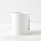 Pawsitive Hunde-Tasse bleibe - Minimalistischer Sc Kaffeetasse (Mittel)