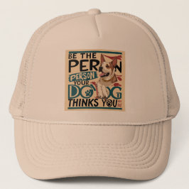 Pawsitive menschliche Ziele Truckerkappe