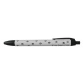 Pawsitive Pawsitive Paw Print Black Tinte Pen blei Kugelschreiber (Oberseite)