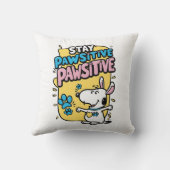 Pawsitive Vibes Kissen (Rückseite)