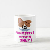 Pawsitive Vibes nur ! Kaffeetasse (Mittel)