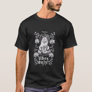 Pawsitive Vibes Only Yoga Posen Kitten Ragdoll Cha T-Shirt