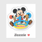 Pawsitively 1 Today! Aufkleber (Blatt)