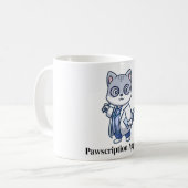 Pawsitively a Great Clinic Mug | Cute Vet Clinic  Kaffeetasse (Vorderseite Links)