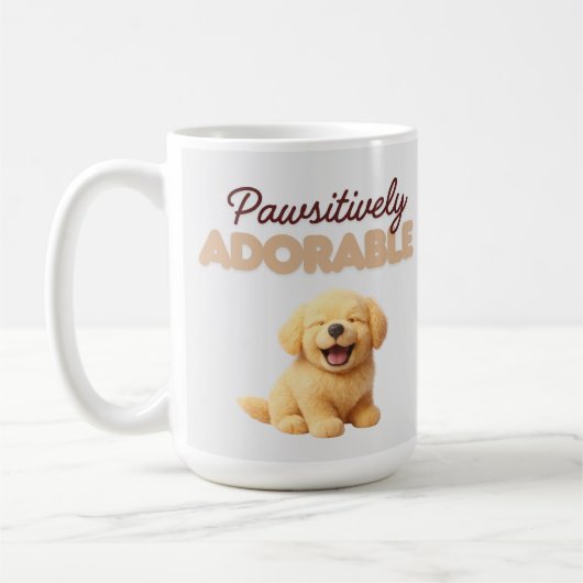 Pawsitively Adorable Kaffeetasse (Links)
