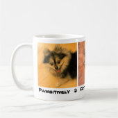 Pawsitively niedliches und entzückendes kaffeetasse (Links)