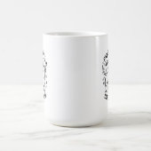 "Pawsitively Perfect" Dachshund-Bistro-Tasse Kaffeetasse (Mittel)