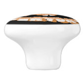 Pawsome alltäglich keramikknauf (Seitenansicht)