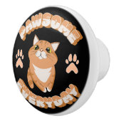 Pawsome alltäglich keramikknauf (Rechts)