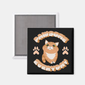 Pawsome alltäglich magnet (Vorderseite/Rückseite)