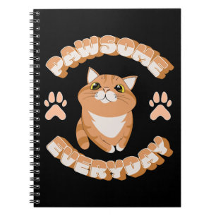 Pawsome alltäglich notizblock