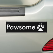 Pawsome Autoaufkleber (Auf Auto)