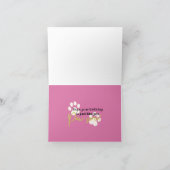 Pawsome Birthday Karte (Innenseite)