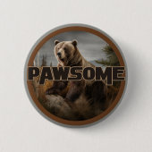Pawsome Button (Vorderseite)