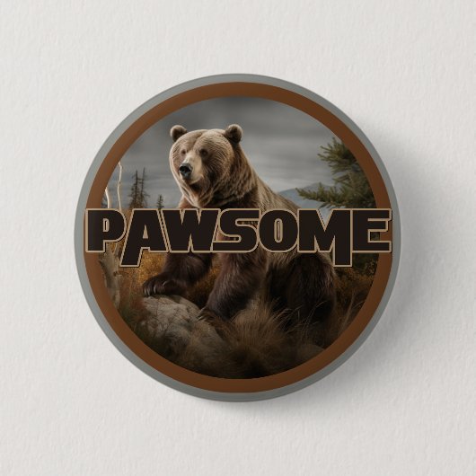 Pawsome Button (Vorderseite)
