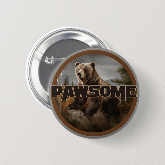 Pawsome Button (Vorne & Hinten)