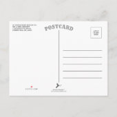 Pawsome Holiday Season Pet Holiday Foto Ankündigungspostkarte (Rückseite)