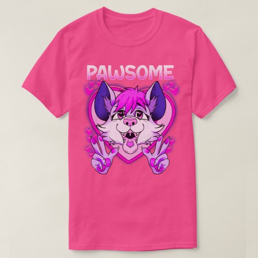 Pawsome I Fandom Cospaly 8 T-Shirt (Design vorne)