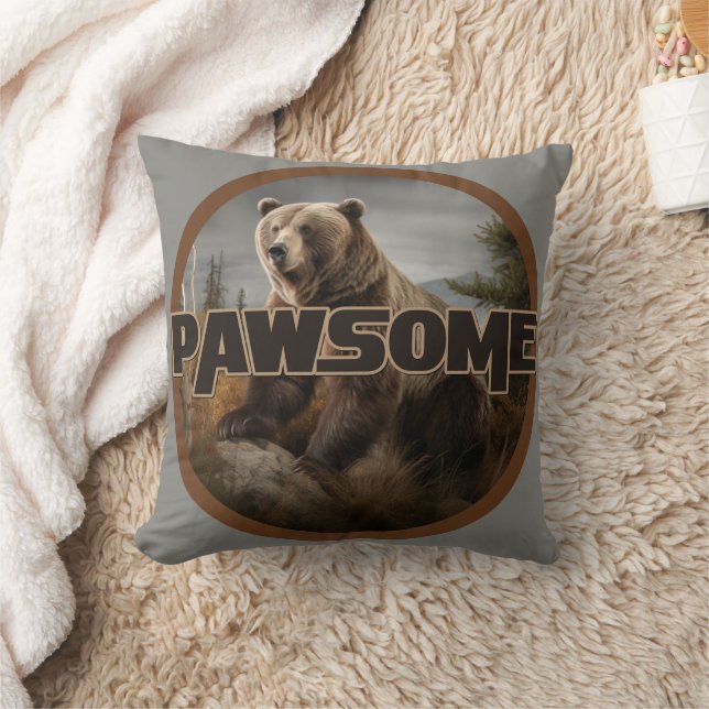 Pawsome Kissen (Decke)