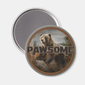 Pawsome Magnet (Vorderseite/Rückseite)