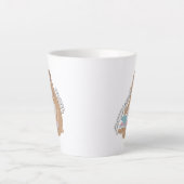 Pawsome Mama Latte Tasse (Vorderseite)