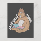 Pawsome Mama Postkarte (Vorderseite)
