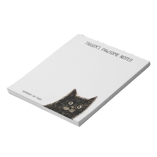 Pawsome notes Magnetnotepad Notizblock (Rotiert)