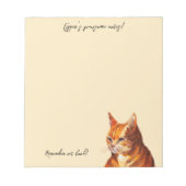 Pawsome notes Magnetnotepad Notizblock (Vorderseite)