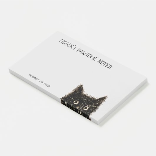 Pawsome notes Magnetnotepad Post-it Klebezettel (angewinkelt)