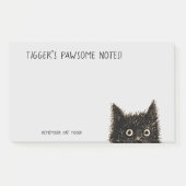Pawsome notes Magnetnotepad Post-it Klebezettel (Vorderseite)