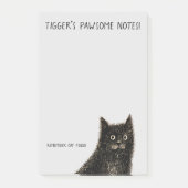 Pawsome notes Magnetnotepad Post-it Klebezettel (Vorderseite)