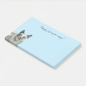 Pawsome notes post-it klebezettel (angewinkelt)