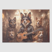 Pawsome Performance - Decoupage - Seidenpapier (Vorderseite)