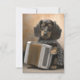 Pawsome Polka Dankeskarte