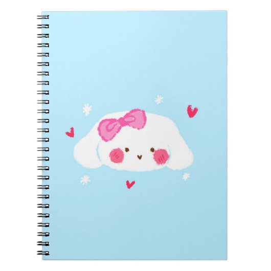 Pawsome Puppy Liebe Notizblock (Vorderseite)